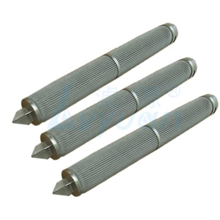 Industrial Sintered cartridge filter Stainless Steel pleated Water Filter Cartridge for oil/beverage filtration