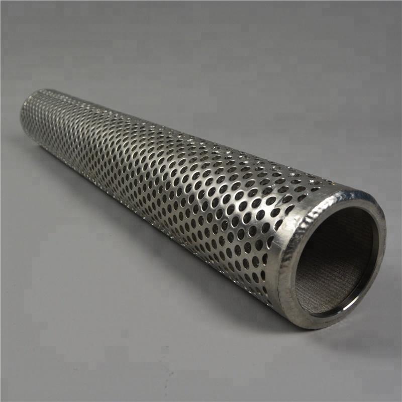 OEM 10 20 30 40 inch Micron SS304 SS316 Stainless Steel Mesh Filter Cartridge for Water treatment filter element