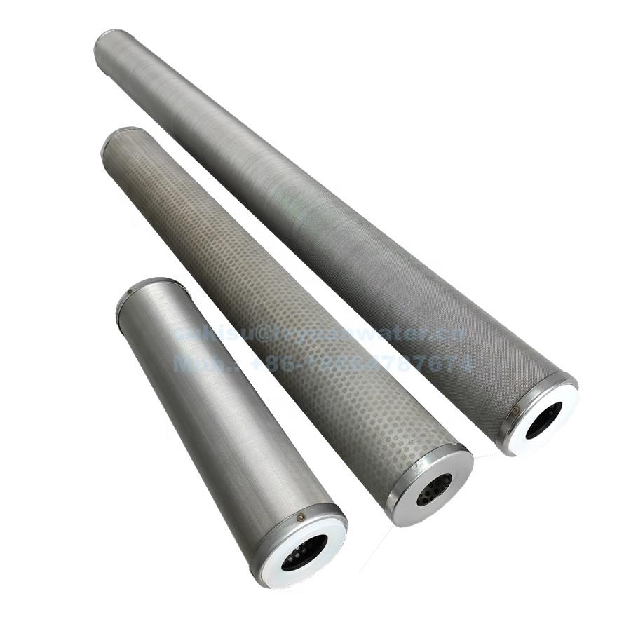 5/10/20/30/40 inch Stainless steel Wire mesh cylinder Water Filter Strainer Cartridge with 25/50/75/100/150/200/300 micron
