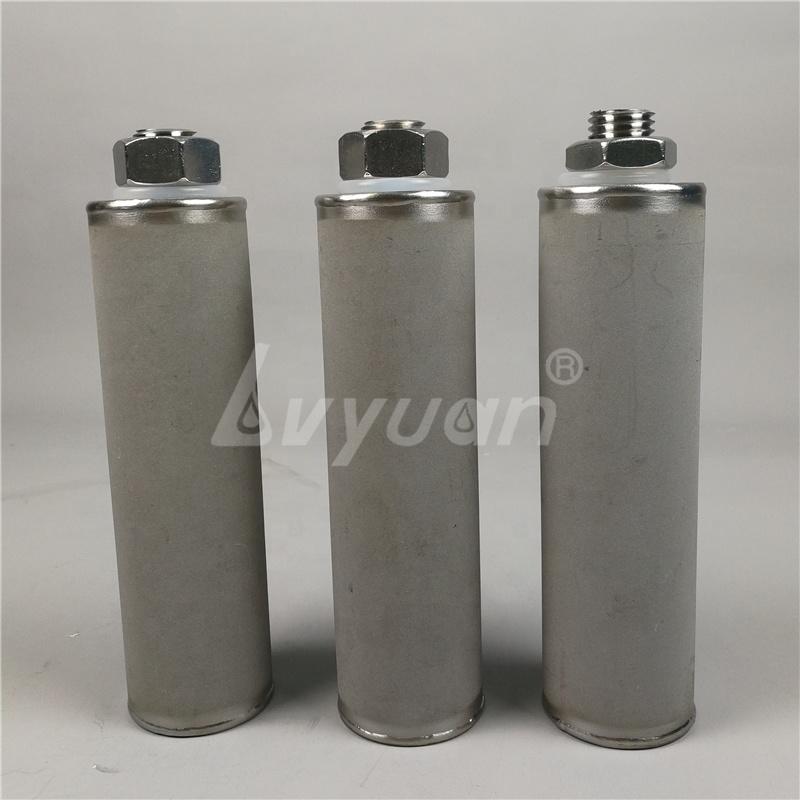 M20 M32 M445 Insert interface SS 304 316L filter cartridge 10 20 30 40 inchmicrons stainless steel water filter cartridge