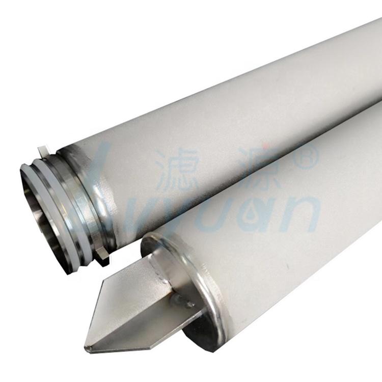 5 Micron Stainless Steel sintered porous metal filter cartridge/sintering filter tube for Industrial Liquid Filtration