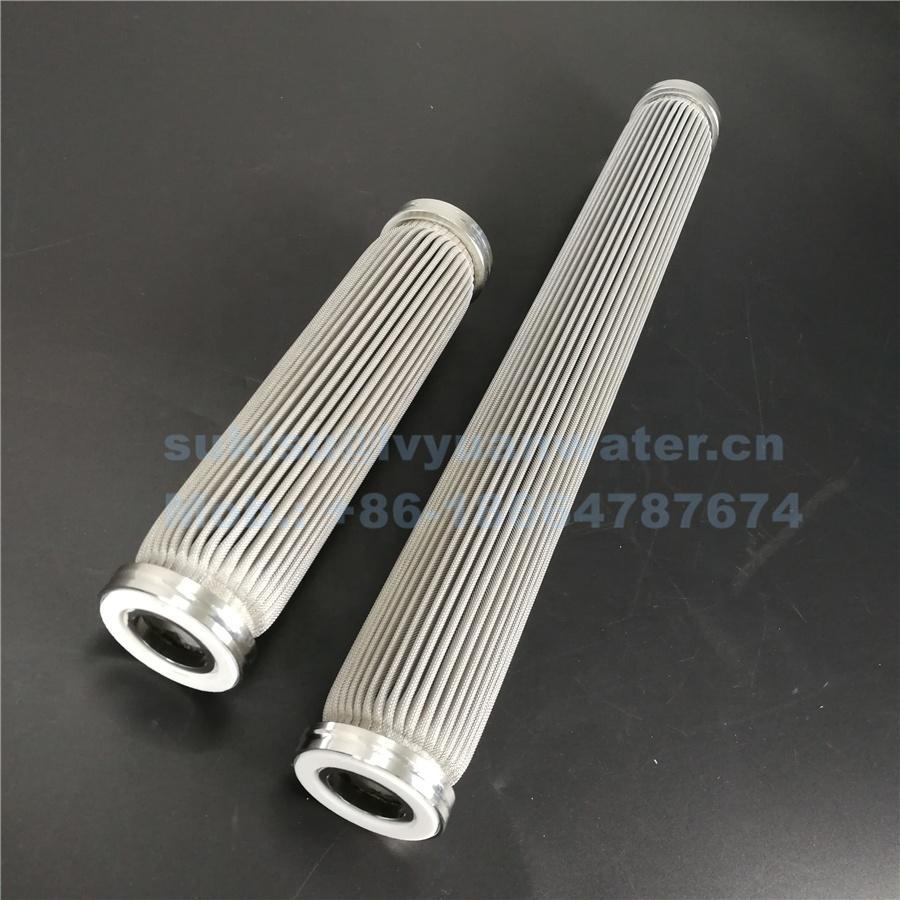 SUS304/316L SS Stainless Steel Cartridge 0.1 0.2 1 5 10 25 micron Filter Cartridge for oil/water/Chemical liquid Filtration