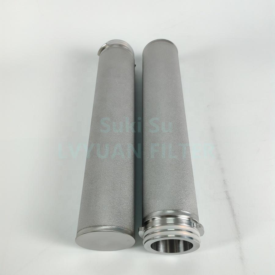High quality sintered metal powder filter 10 20 30 40 50 microns stainless steel 304 316L sintered porousdisc metal filters