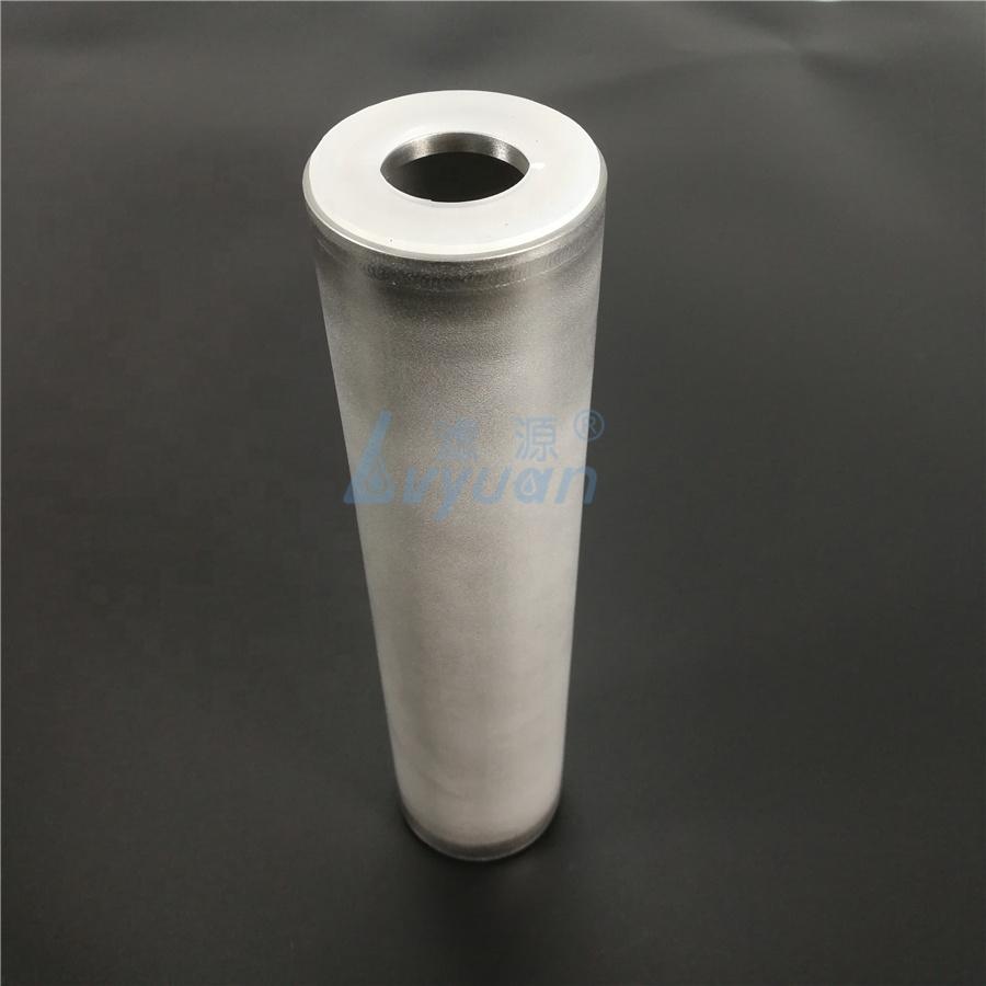 OEM 0.2 0.45 1 3 5 10 25 50 80 100 um micron Sintered stainless steel porous filter Cartridge with 226 M30 M20 DOE end cap-s