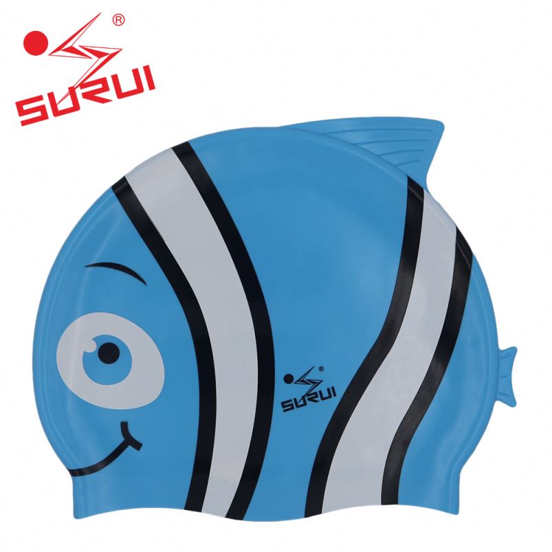 Cheap Blue Red Swimming Hat Material
