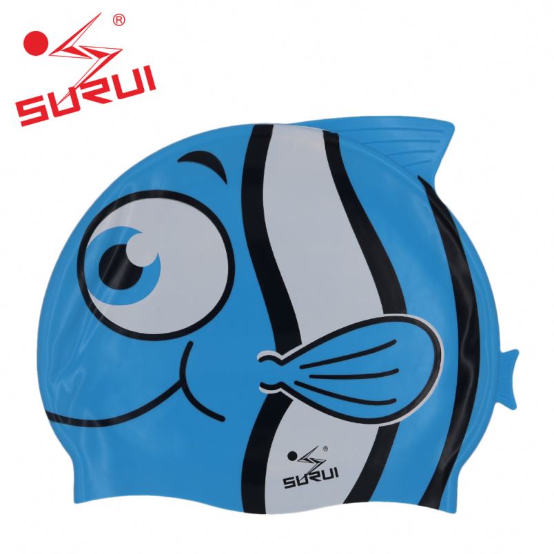 China Factory Waterproof Silicone Swimming Cap Logo Wig