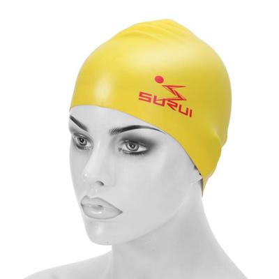 Waterproofsilicone colorful fashion swim cap