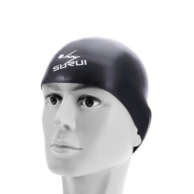 Guangdong Custom Logo Waterproof SmallSilicone Dome Swimming Cap for Adult