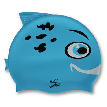 Custom Baby FunWaterproof Soft Silicone Swim Caps