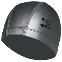 custom printedPU Coated Swim Cap with Your Logo