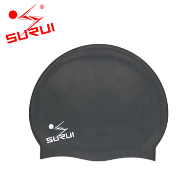 100% Silicone Elastomeric Best Custom Waterproof Swim Cap for Swimming