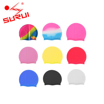 Adult Swimming Hat Durable ElasticCustom Silicone Swim Caps