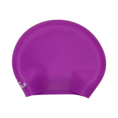 swimming gear Promotional Waterproof girls Long Hair silicone Swim Cap for Women