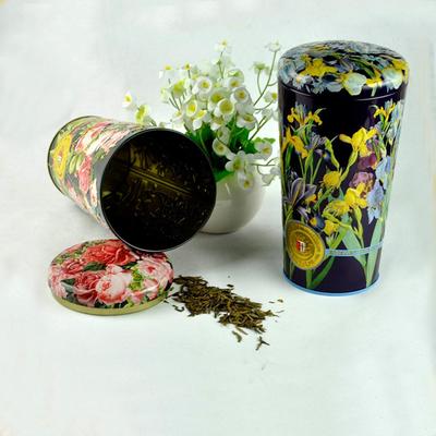Decorativetin can flower empty tin can tin box for tea