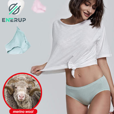Enerup Ladies Women Merino Wool Seamless Ropa Interior Para De Mujer Calcinha Feminina Celana Dalam Underwear Panties