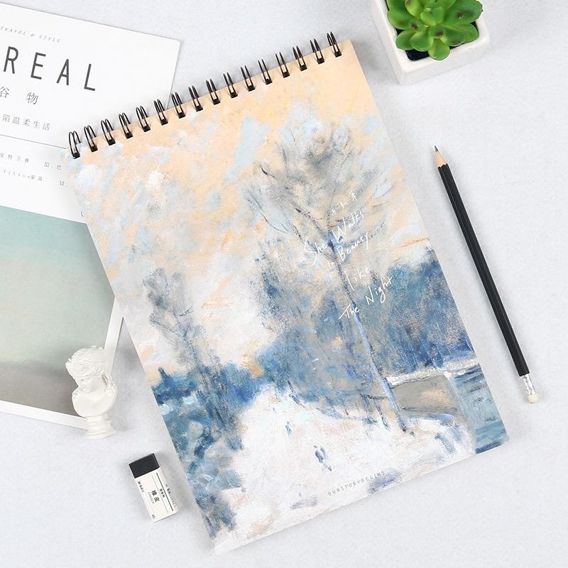 product-Dezheng-Personalized Custom Art Supplies Watercolor Spirals For Binding Notebook-img-1