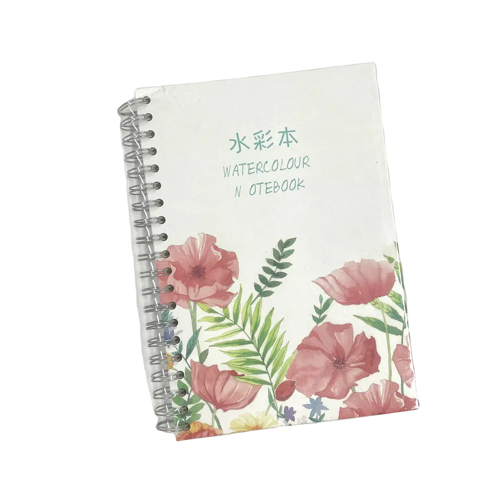 Watercolor Paper Painting & Drawing Handmade Notebook With Watercolor Papers Painting Book For Adults