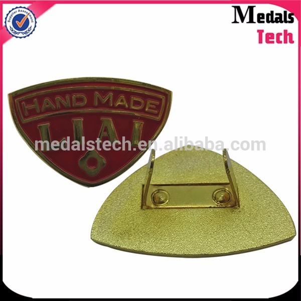 Shenzhen 8 years medal supplier customized metal label engraved metal logo name plaque for handbags