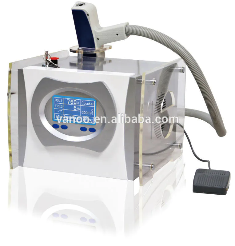 1064nm 532nm Q switch nd yag laser for tattoo removal and skin rejuvenation