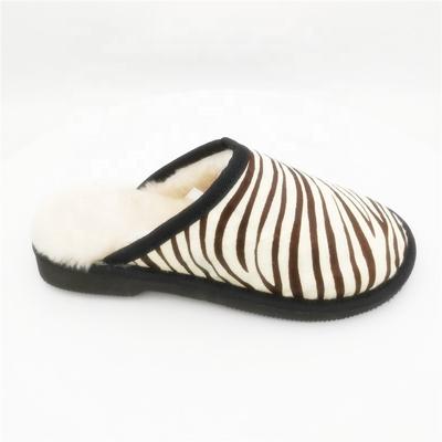 HQS-WS003OEM/ODM/customized wool slippers winter sheep fur slippers genuine sheepskin premium quality slippers for lady