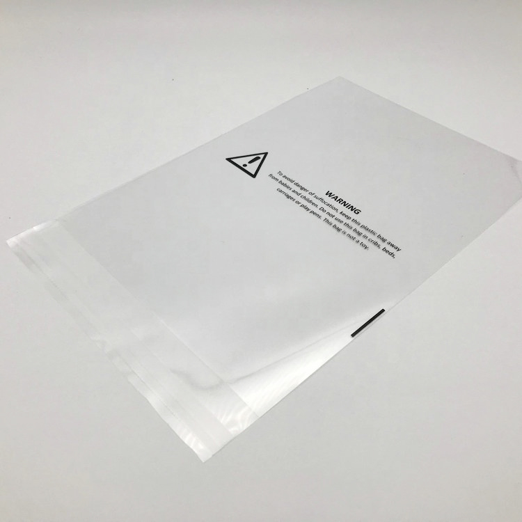 Eco-Friendly 1.5mil / 2mil custom disposable ldpe bag clear plastic bags with logo best price