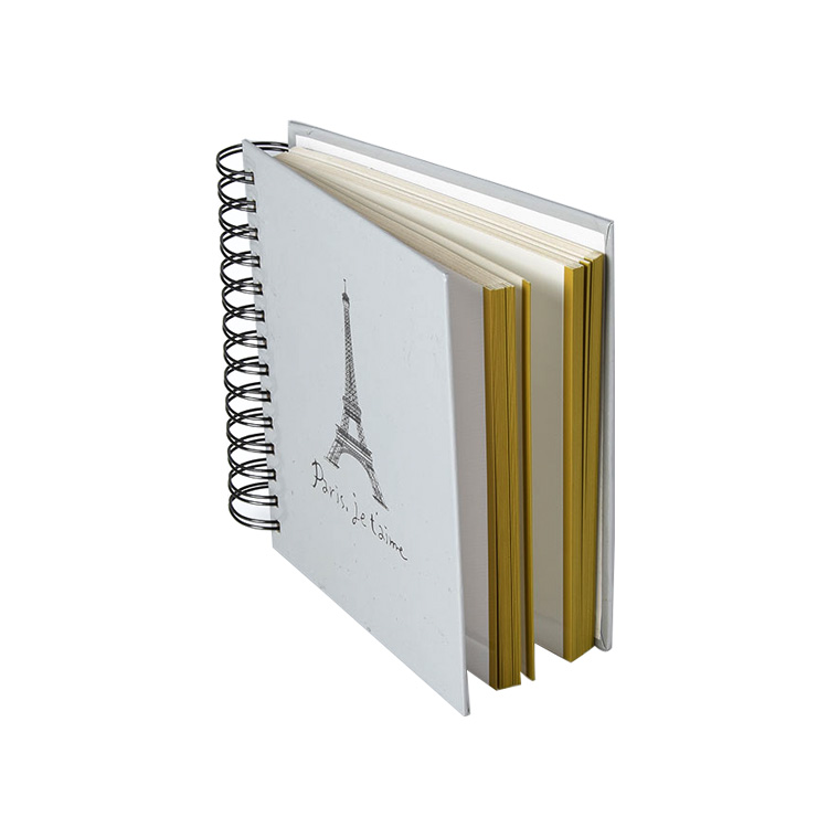 Modern design hardcover photo album withspiral binding