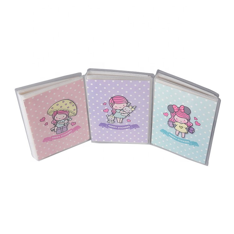 Custom Book Style Of Album 4*6 inches And 6*8 inches Happy Stickers