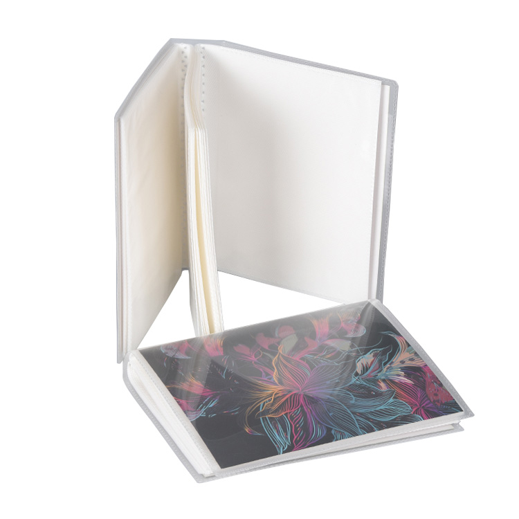 Custom Pages And Cover Plastic Sheet Self Adhesive Photo Album