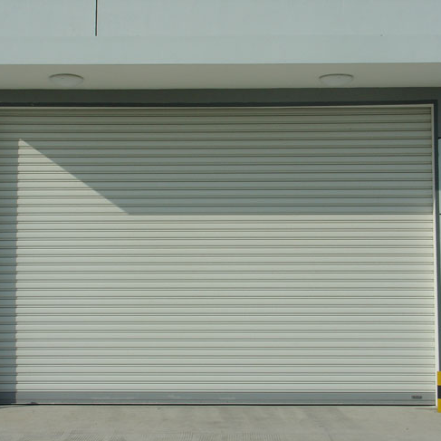 Strong wind-resistant industrial windproof rolling shutter door