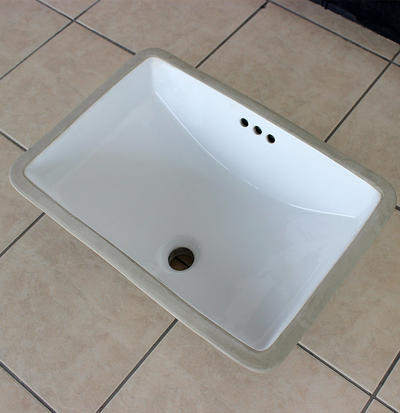 Modern undermount hand wash ceramic sink