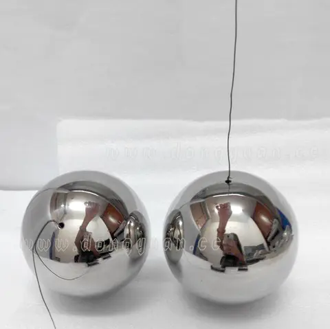 Hanging Stainless Steel Decorative Sphere for Fashion Showroom