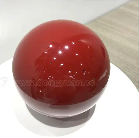 Stainless Steel DecorationBallwith Green Color for Christmas Tree Ornaments