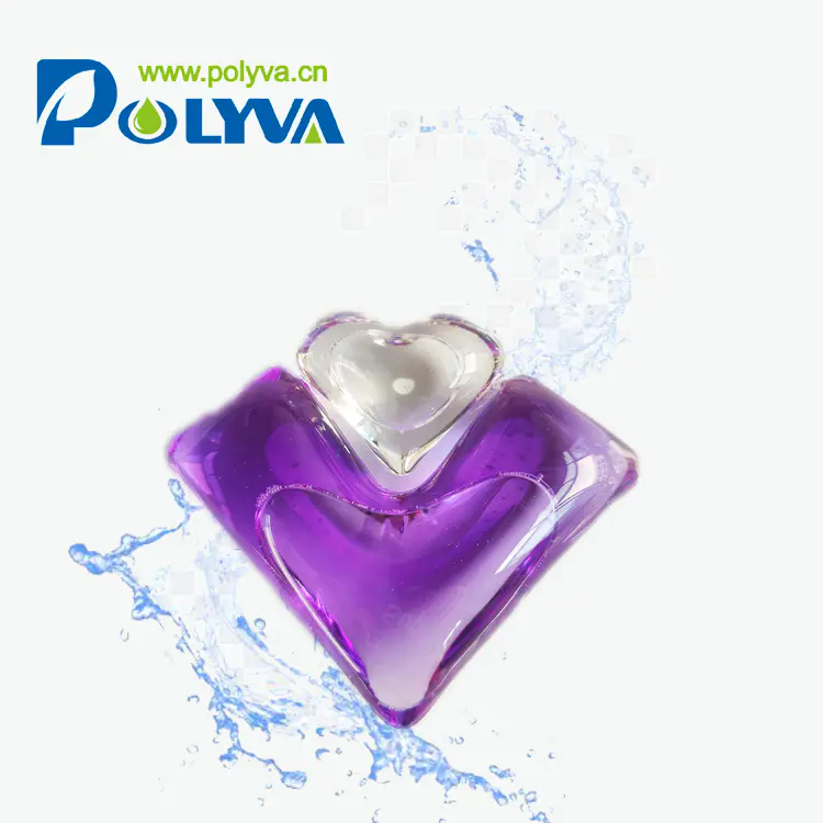 15g Surfactant Natural Laundry Detergent PodsHigh Quality Fragrance double chamber washing laundry detergent capsules