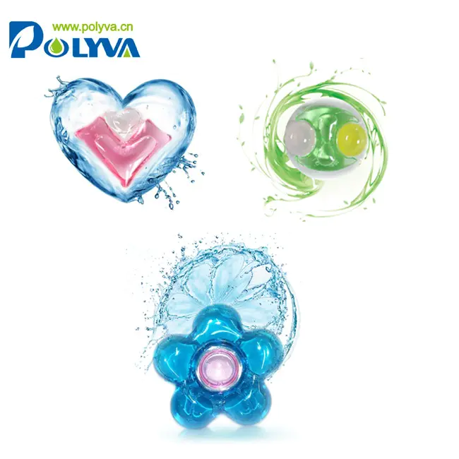 polyva 2 in 1 OEM & ODM apparel cleaning laundry beads capsules liquid laundry detergent pods