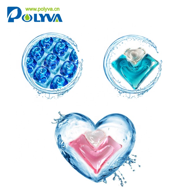 polyva 2 in 1 OEM & ODM apparel cleaning laundry beads capsules liquid laundry detergent pods
