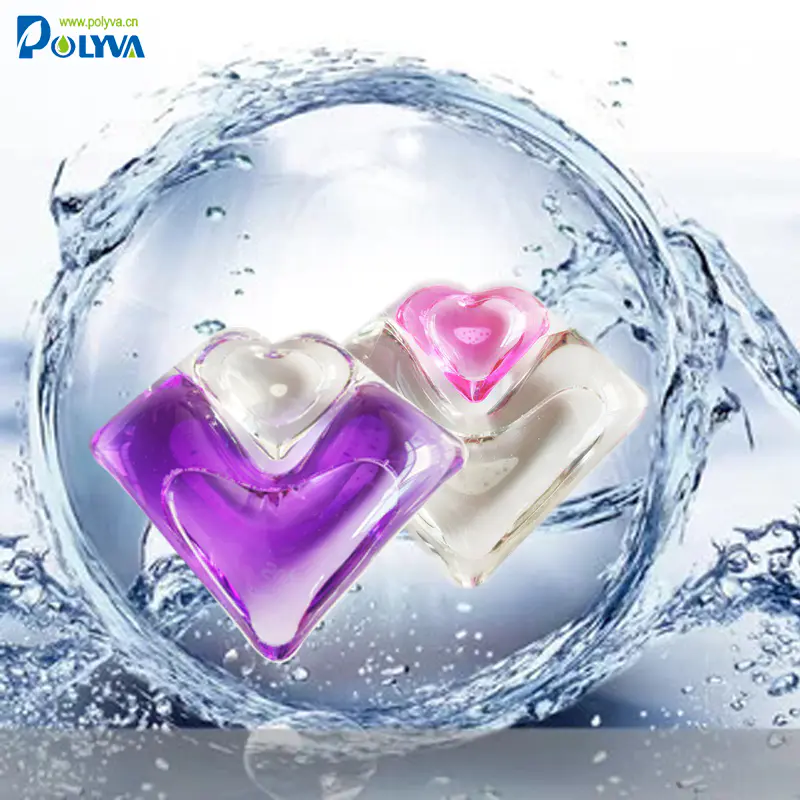 polyva wholesale Custom made High Quality apparel cleaning detergent pods