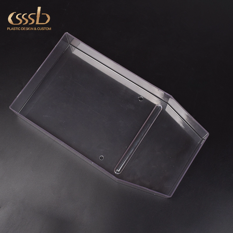 Transparent ABS window shell for escape boat