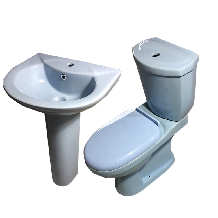 Washdown two piece sanitary ware toilet for children