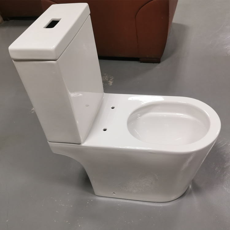 Sanitary bathroom european closet toilet two piece wc