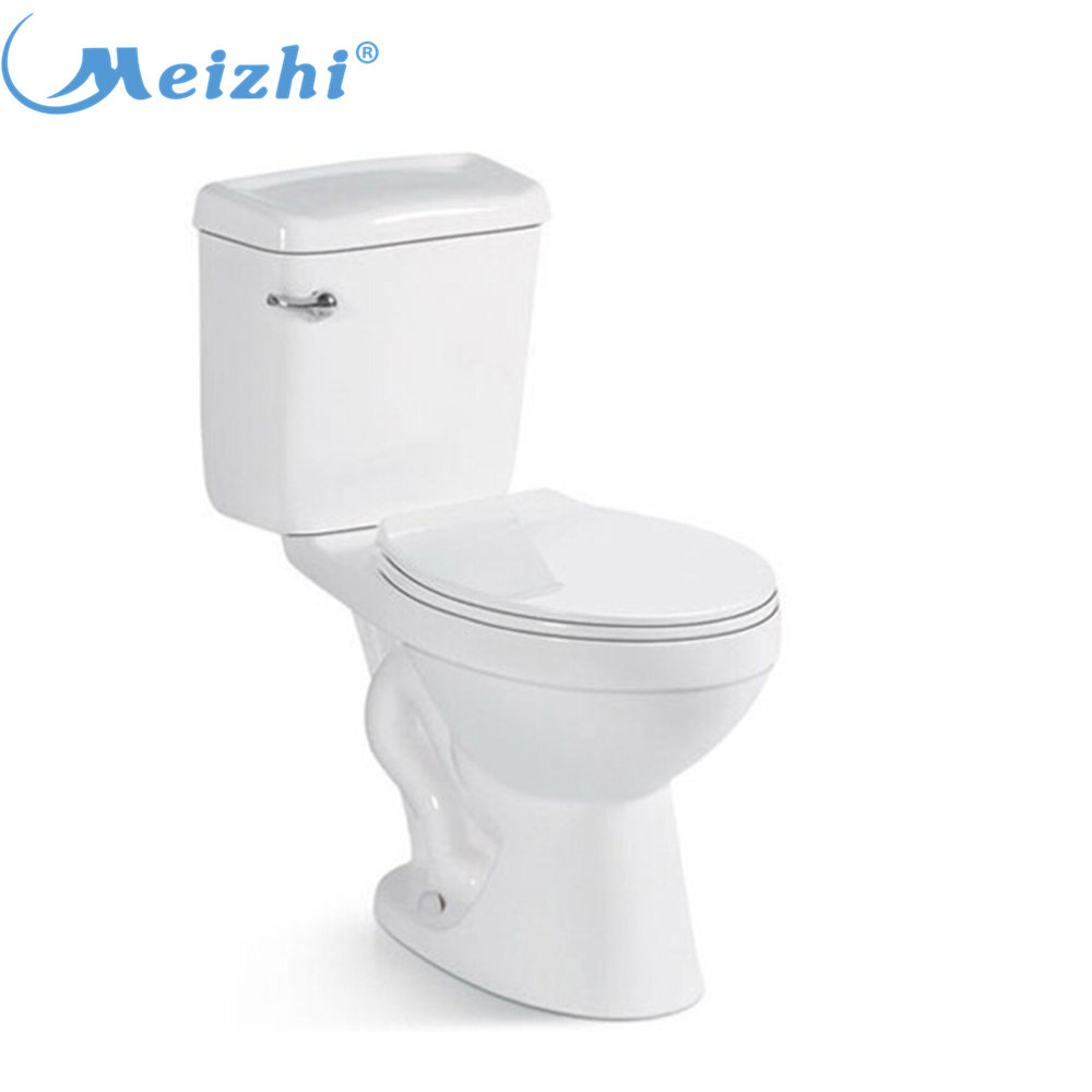 South America two piece bathroom siphonic flush toilet