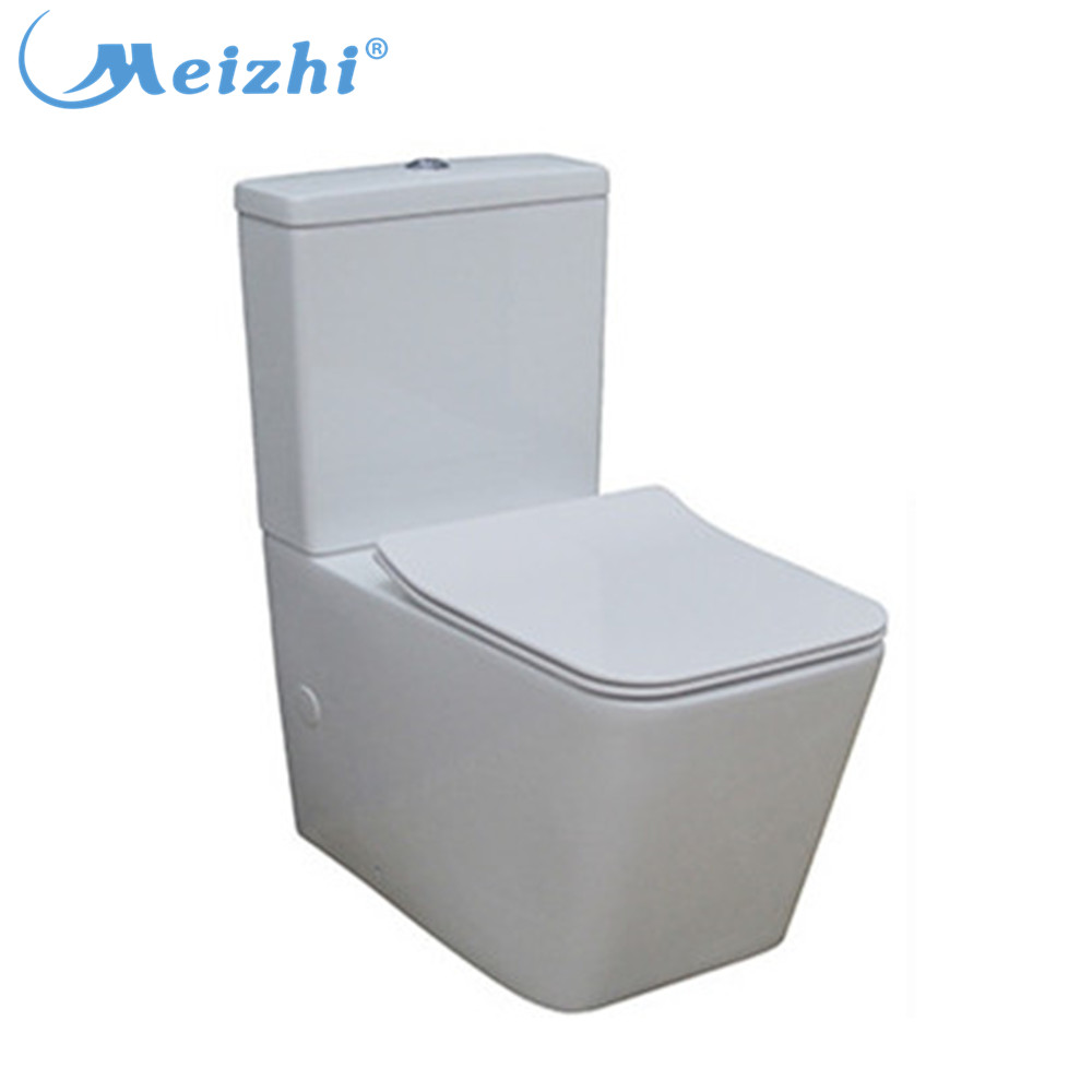 Washdown p-trap wc western toilet standard size
