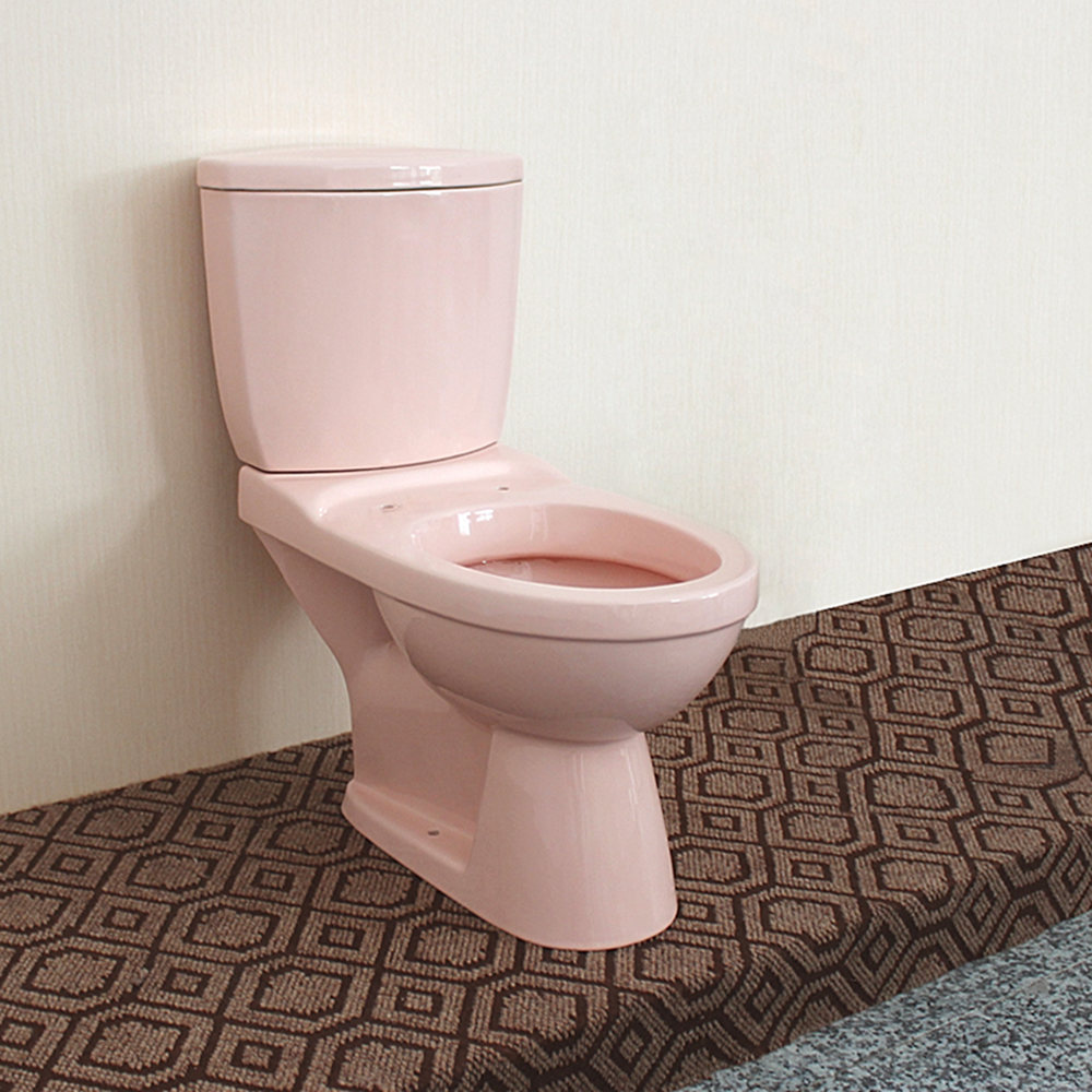 Ceramic colourful washdown two piece toilet