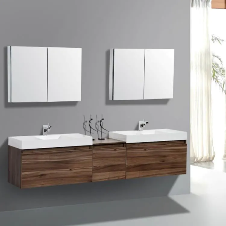 Modern Luxury Double Sink Bathroom Vanity Cabinet