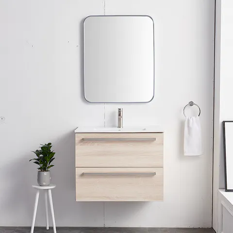 Modern minimalist washbasin wall hanging bathroom cabinet vanity