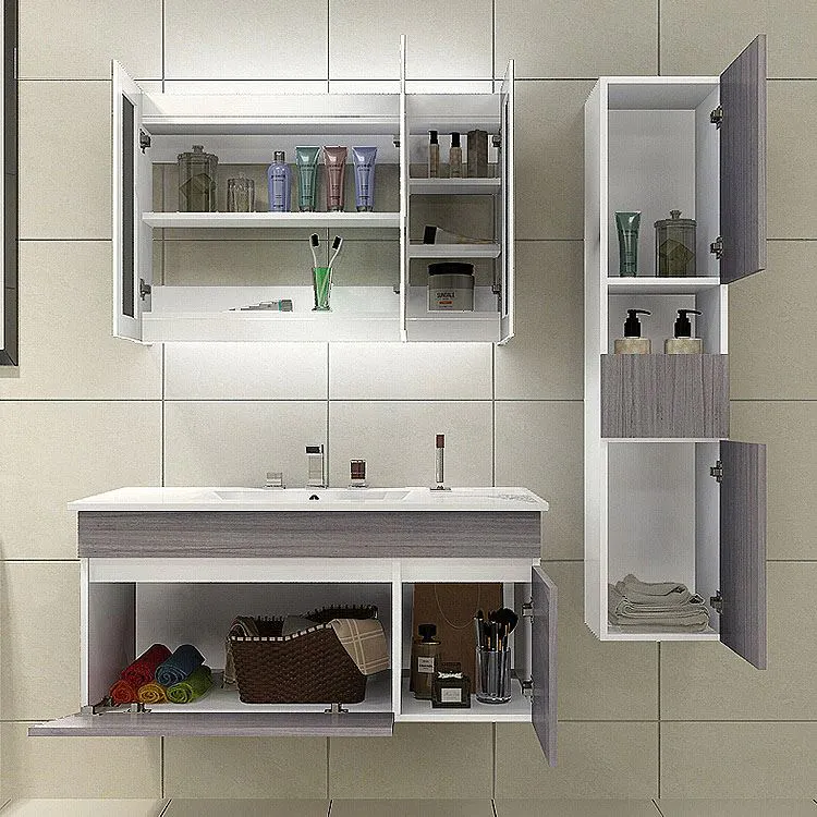 Bathroom Furniture Bathroom Vanity For Hotel,Wall Hang Mirror Cabinet