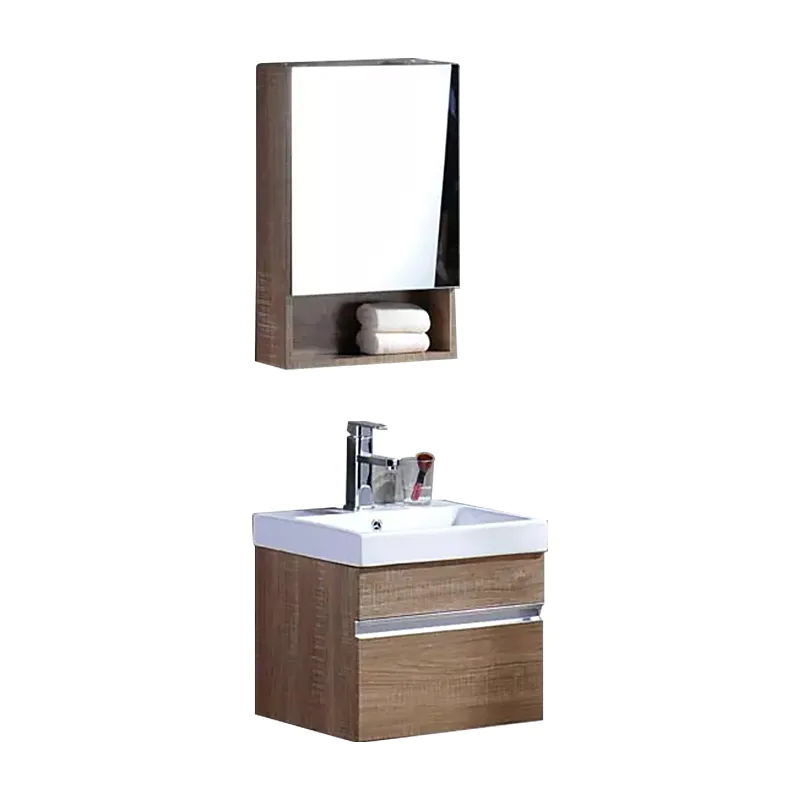Small apartment vanity combination washbasin modern minimalist washbasin wall hangingbathroom cabinet vanity unit