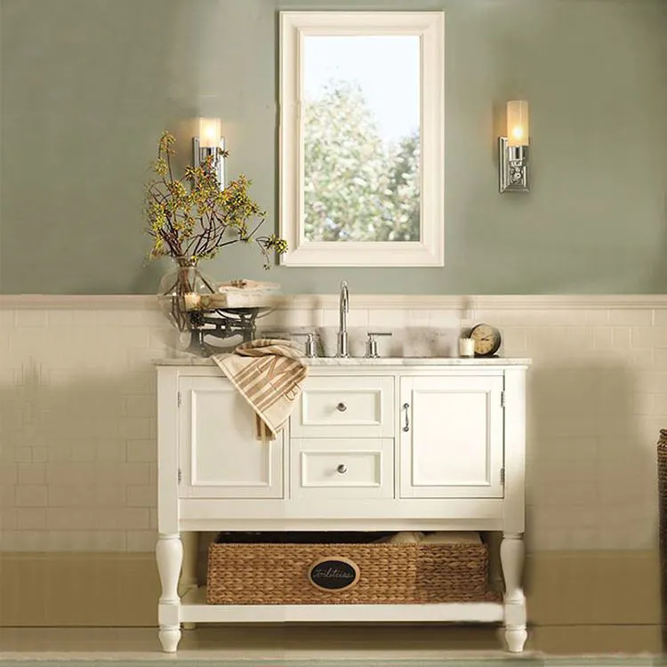 High End Double Sinks Home Bathroom Vanity CabinetSets