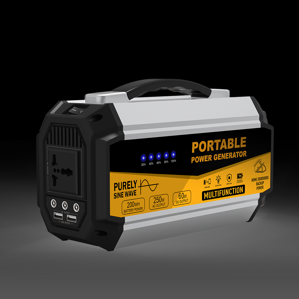 Intelligent Best Solar Generator For Camping 250W Portable Solar Generator Kit