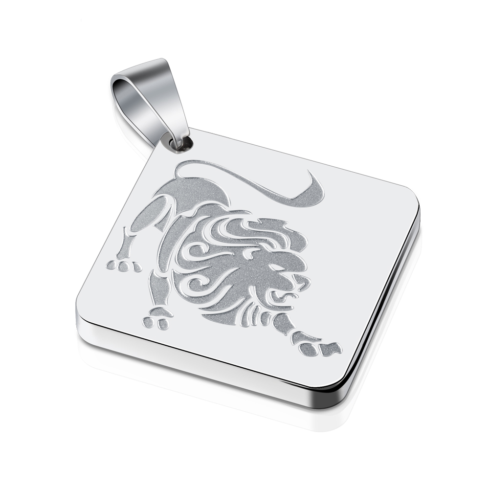 Wholesale personalized stainless steel custom engraved pendant