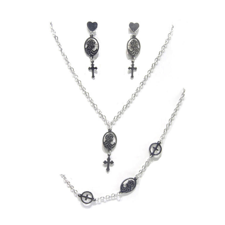 Fancy jesus crucifix design christian religious jewelry